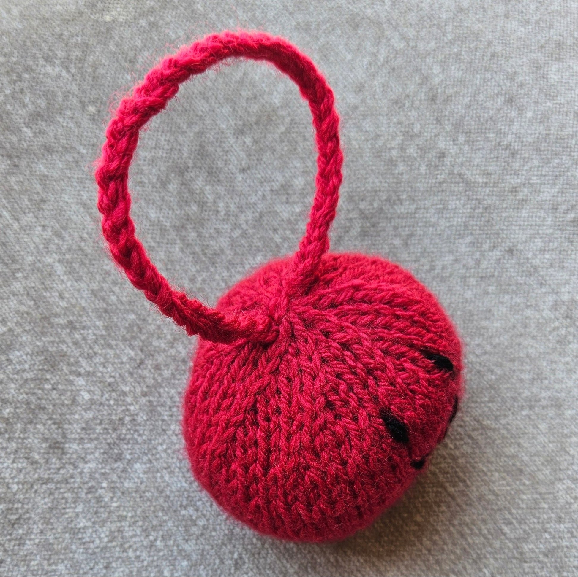 Red Nose Knitting Pattern PDF Download - Fitting in Knitting