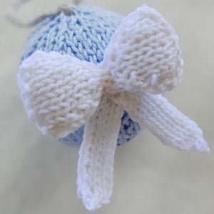 Bauble Knitting Pattern PDF Download - Fitting in Knitting
