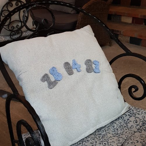 Numbers Knitting Pattern PDF Download - Fitting in Knitting