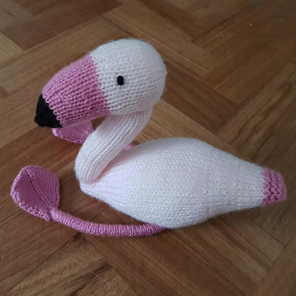 Flamingo Knitting Pattern PDF Download