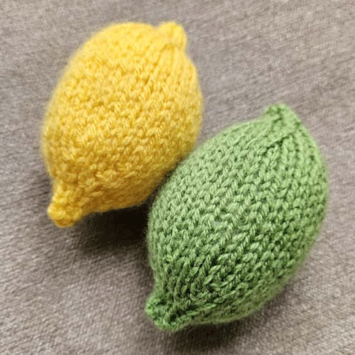 Oranges & Lemons Knitting Pattern PDF Download - Fitting in Knitting