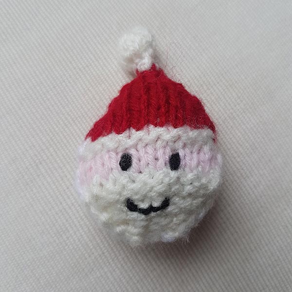 Santa Knitting Pattern PDF Download