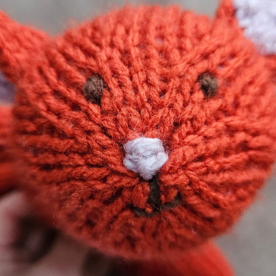 Cat Knitting Pattern PDF Download - Fitting in Knitting