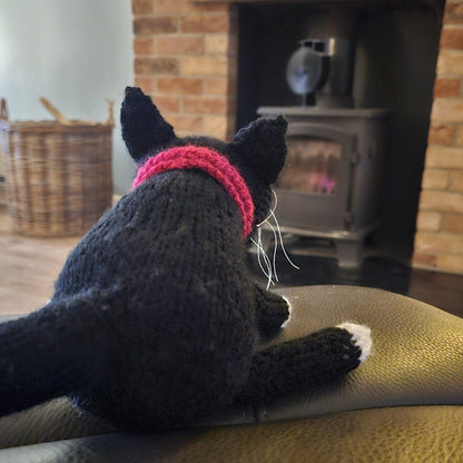 Cat Knitting Pattern PDF Download - Fitting in Knitting