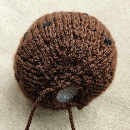 Big Christmas Pudding Knitting Pattern PDF Download