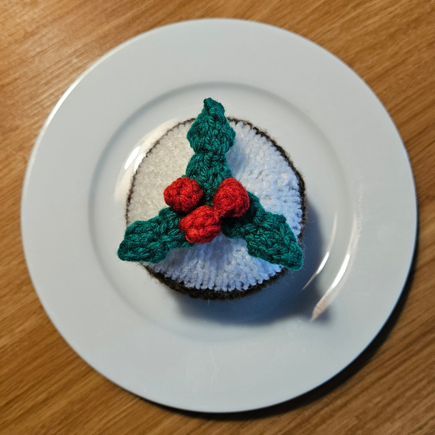 Big Christmas Pudding Knitting Pattern PDF Download