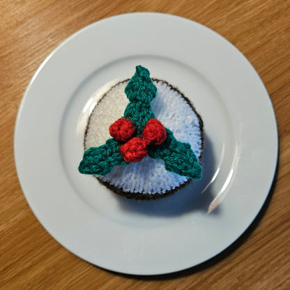 Big Christmas Pudding Knitting Pattern PDF Download