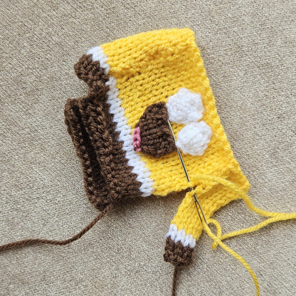 SpongeBob Knitting Pattern PDF Download - Fitting in Knitting