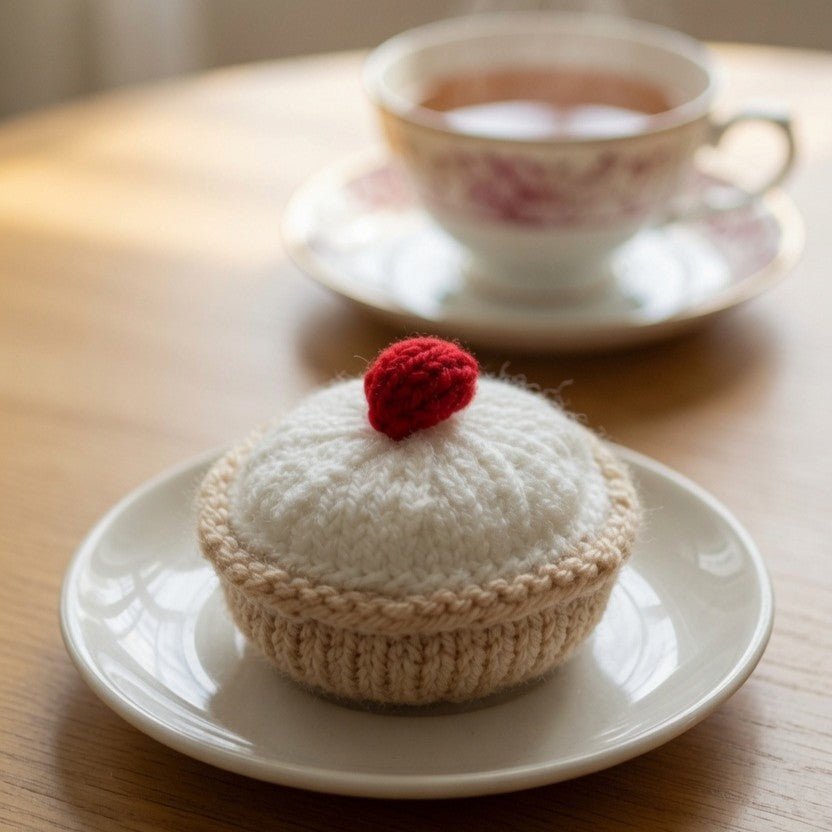 Cherry Bakewell Knitting Pattern PDF Download - Fitting in Knitting