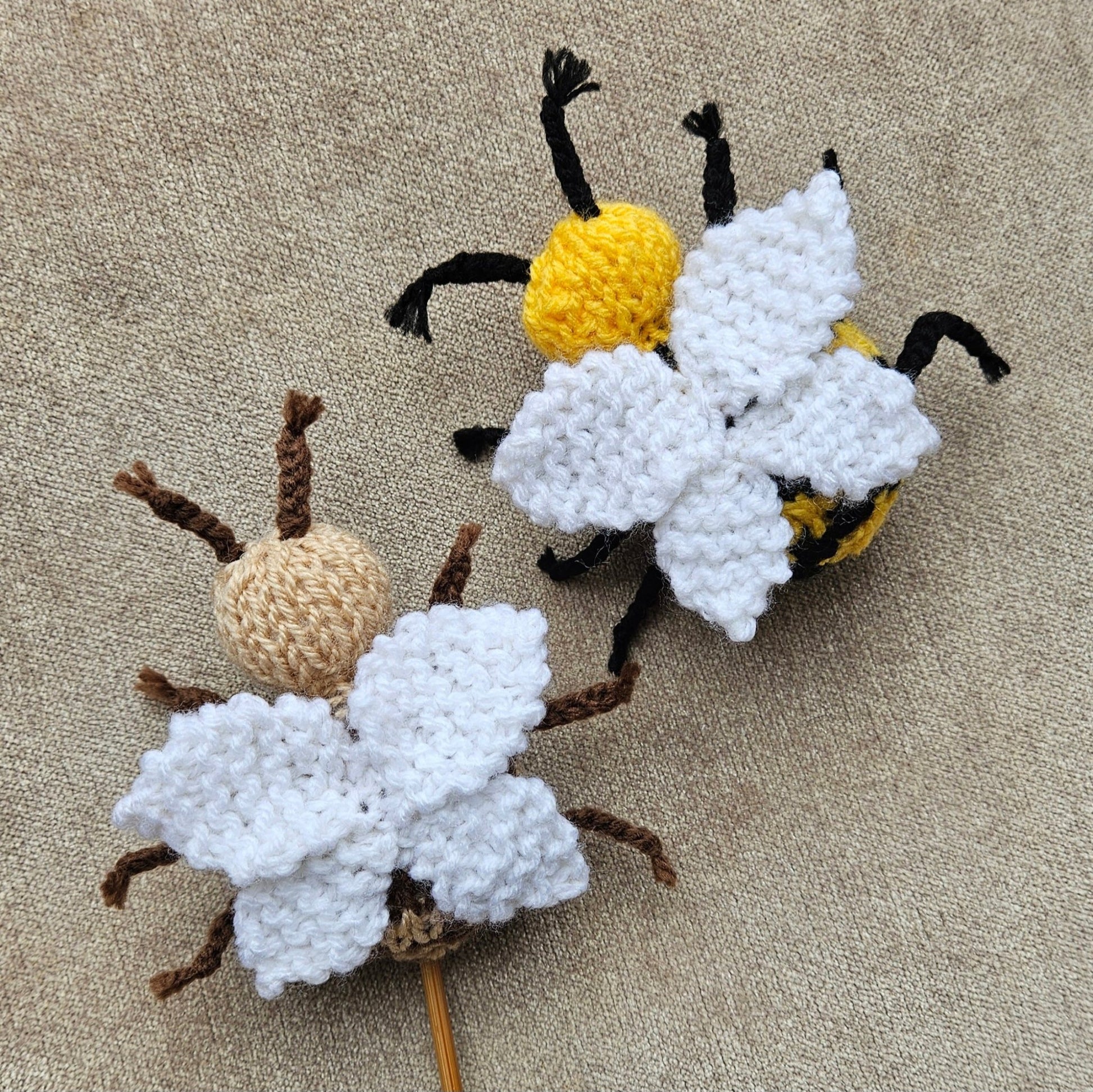 Bee Knitting Pattern PDF Download - Fitting in Knitting