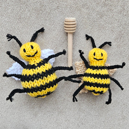 Bee Knitting Pattern PDF Download - Fitting in Knitting
