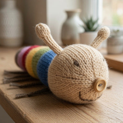 Caterpillar Knitting Pattern PDF Download - Fitting in Knitting
