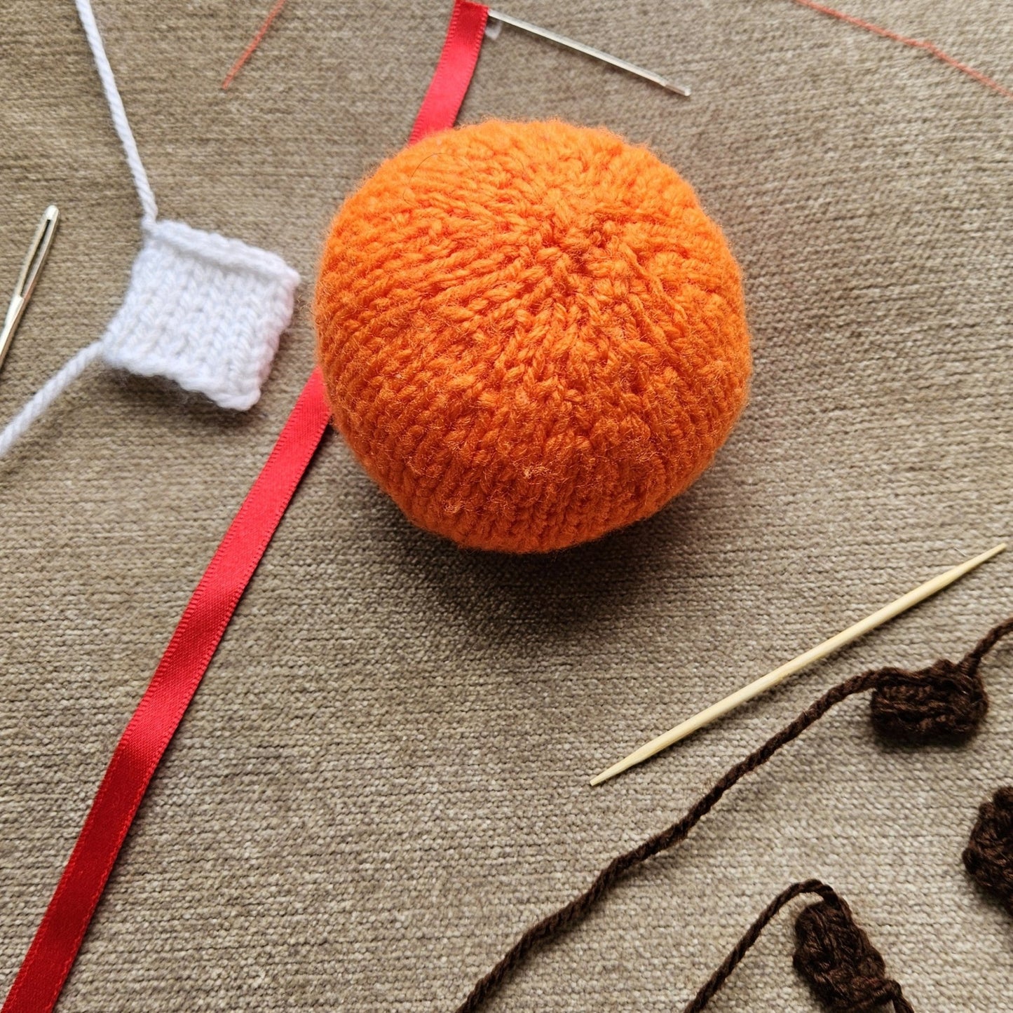 Christingle Knitting Pattern PDF Download - Fitting in Knitting