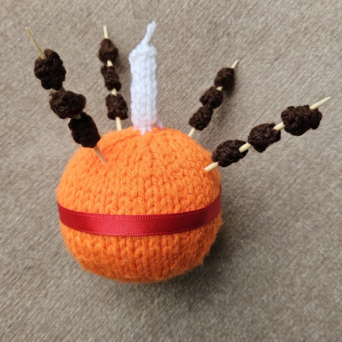 Christingle Knitting Pattern PDF Download - Fitting in Knitting
