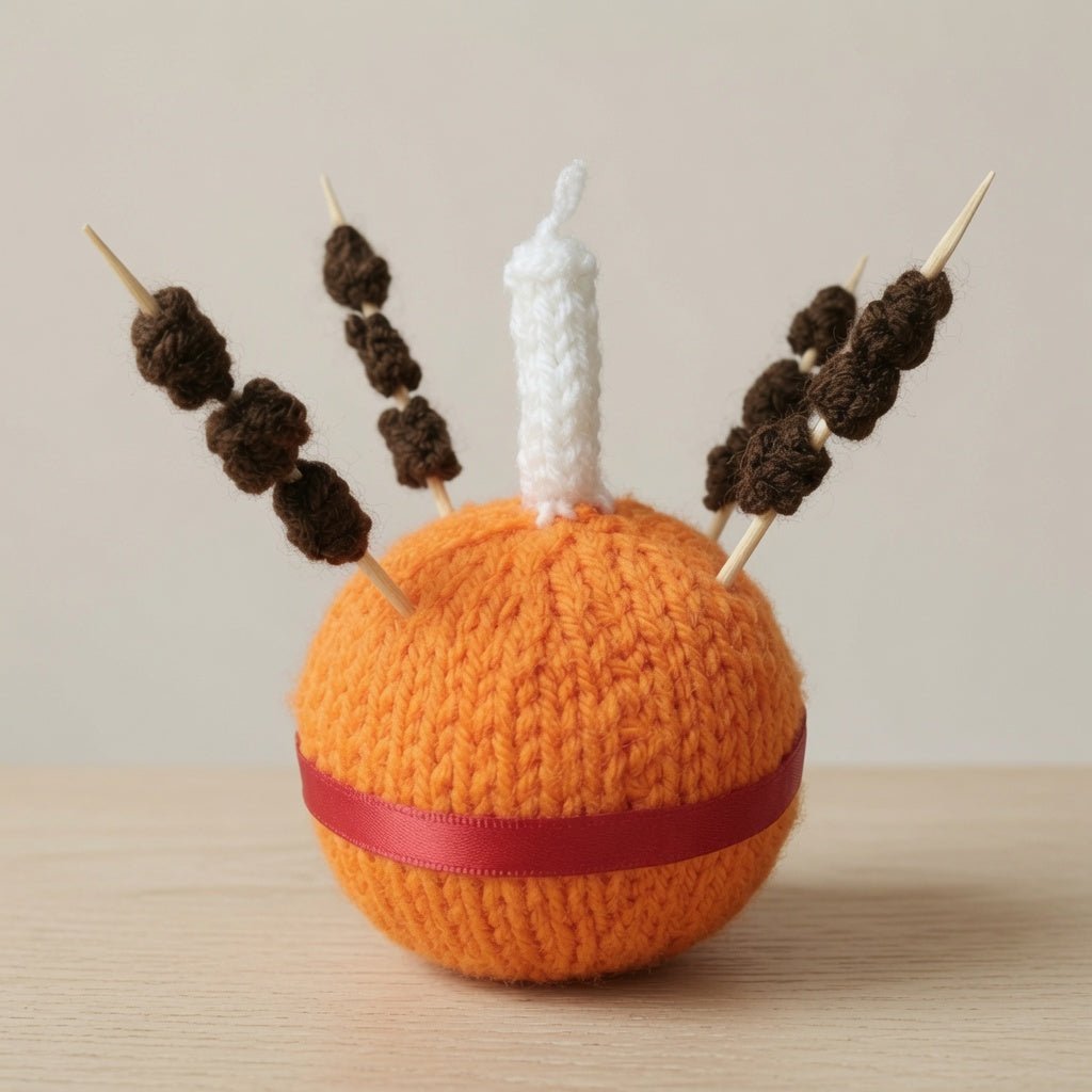 Christingle Knitting Pattern PDF Download - Fitting in Knitting