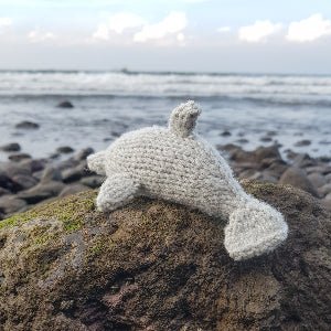 Dolphin Knitting Pattern PDF Download - Fitting in Knitting