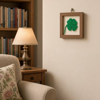 Four Leaf Clover Knitting Pattern PDF Download - Fitting in Knitting