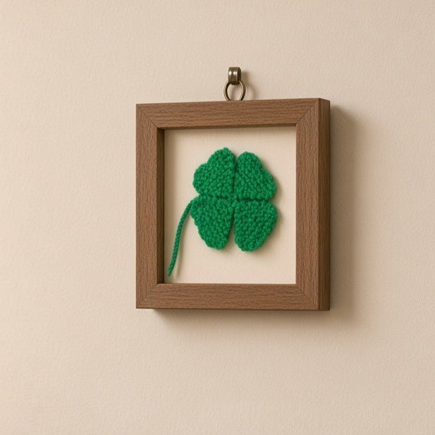 Four Leaf Clover Knitting Pattern PDF Download - Fitting in Knitting