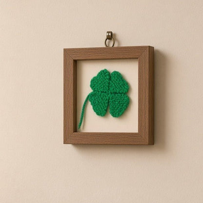 Four Leaf Clover Knitting Pattern PDF Download - Fitting in Knitting