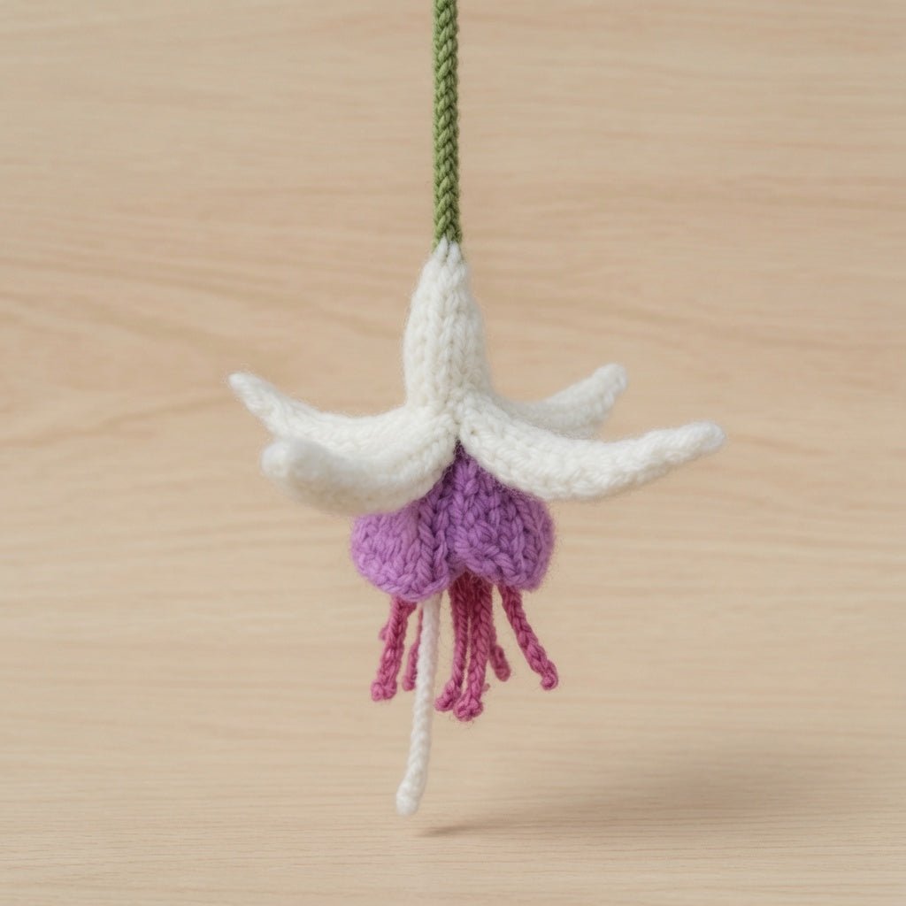 Fuchsia Tea Cosy Knitting Pattern PDF Download - Fitting in Knitting