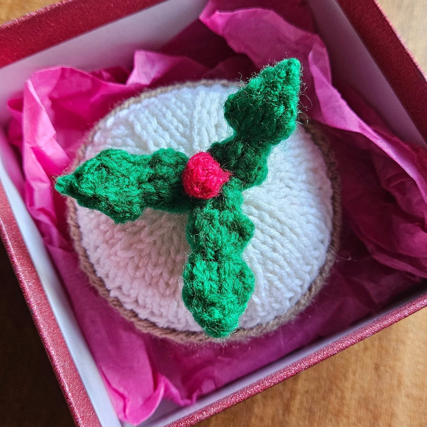 Mince Pie Knitting Pattern PDF Download - Fitting in Knitting
