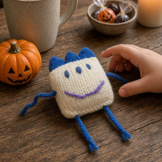 Monster Knitting Pattern PDF Download - Fitting in Knitting