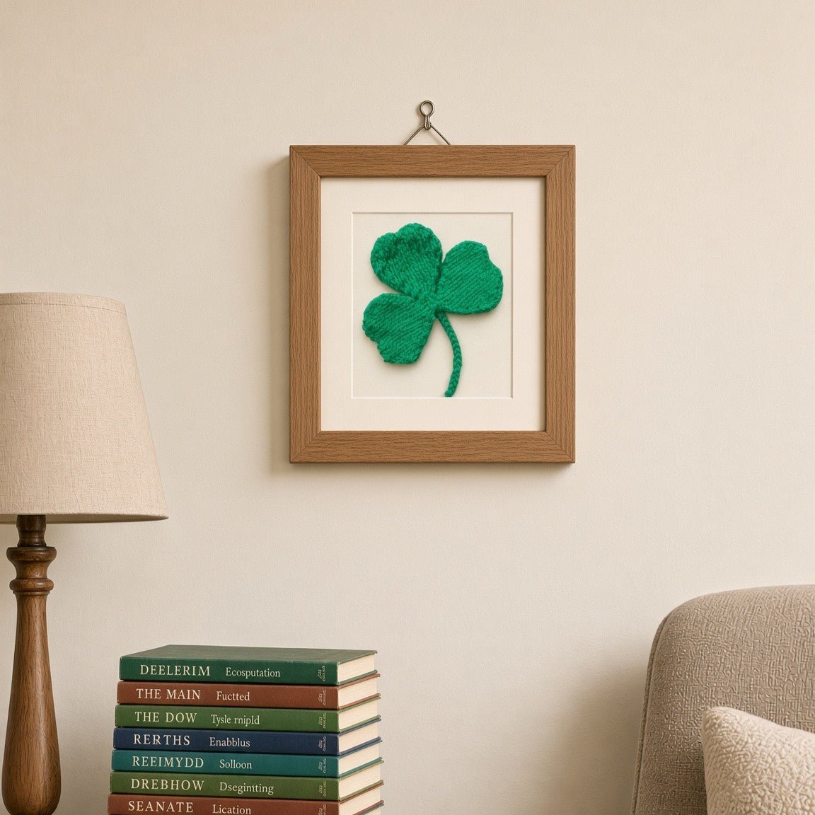 Shamrock Knitting Pattern PDF Download - Fitting in Knitting