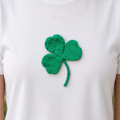 Shamrock Knitting Pattern PDF Download - Fitting in Knitting