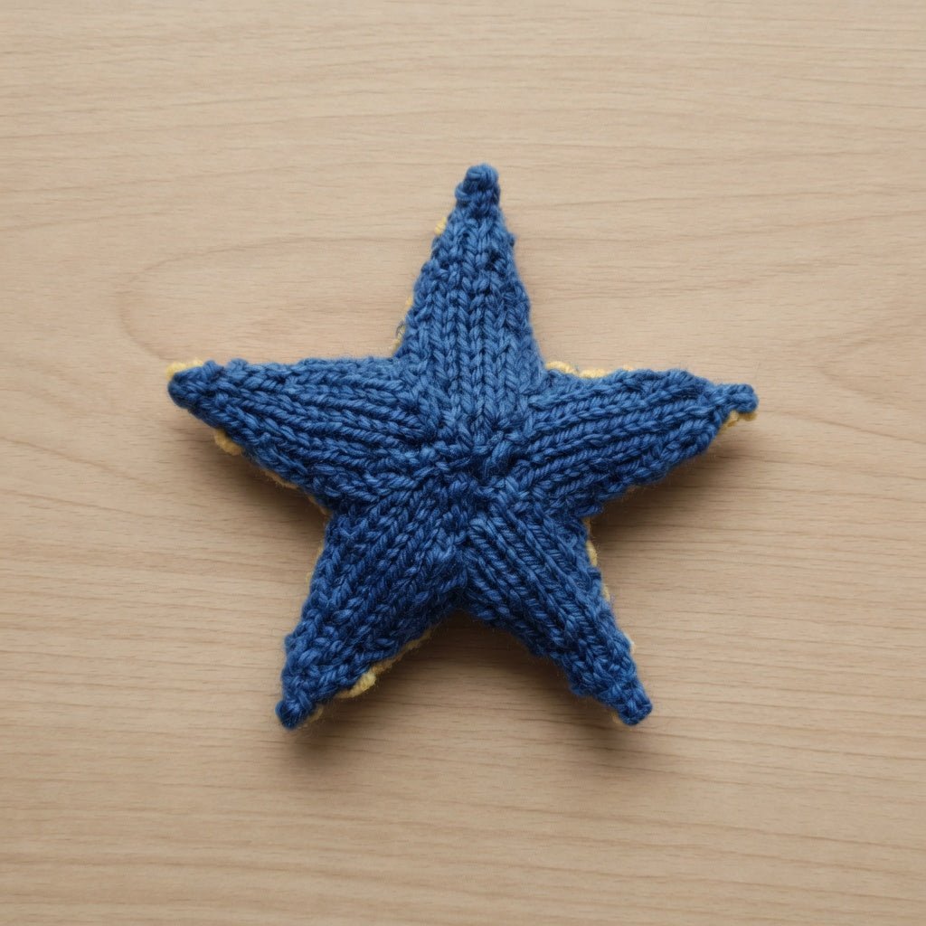 Star Knitting Pattern PDF Download - Fitting in Knitting