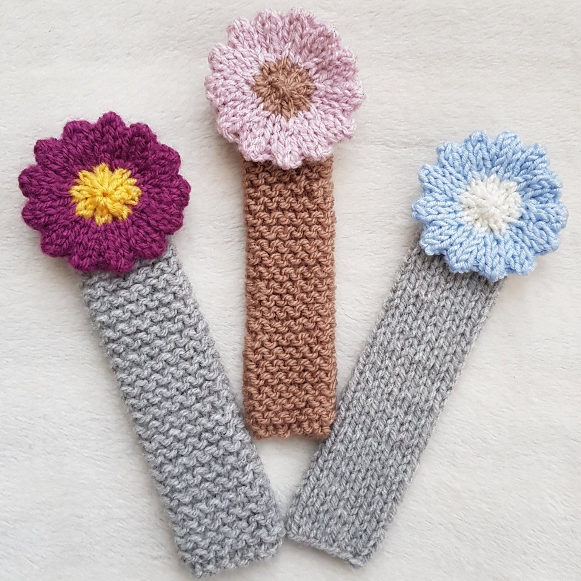 Flower Knitting Pattern PDF Download - Fitting in Knitting
