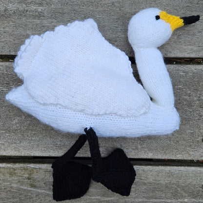 Whooper Swan Knitting Pattern PDF Download