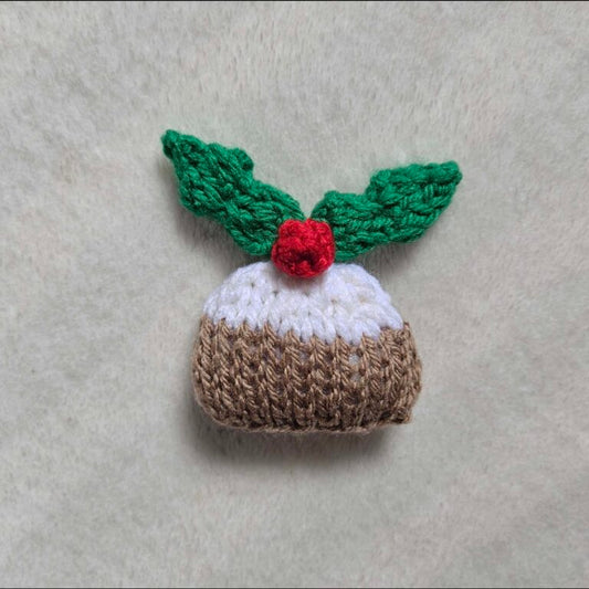 Little Christmas Pudding Knitting Pattern PDF Download