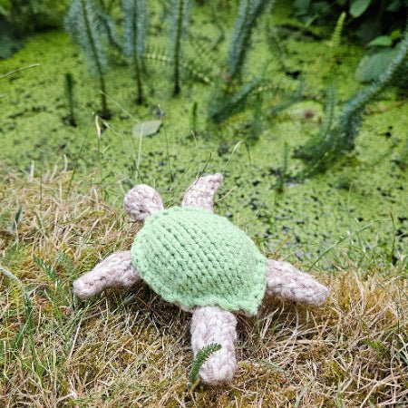 Knitted Turtle Shell Pattern Big & Little Turtle Knitting Pattern PDF Download – Fitting in Knitting