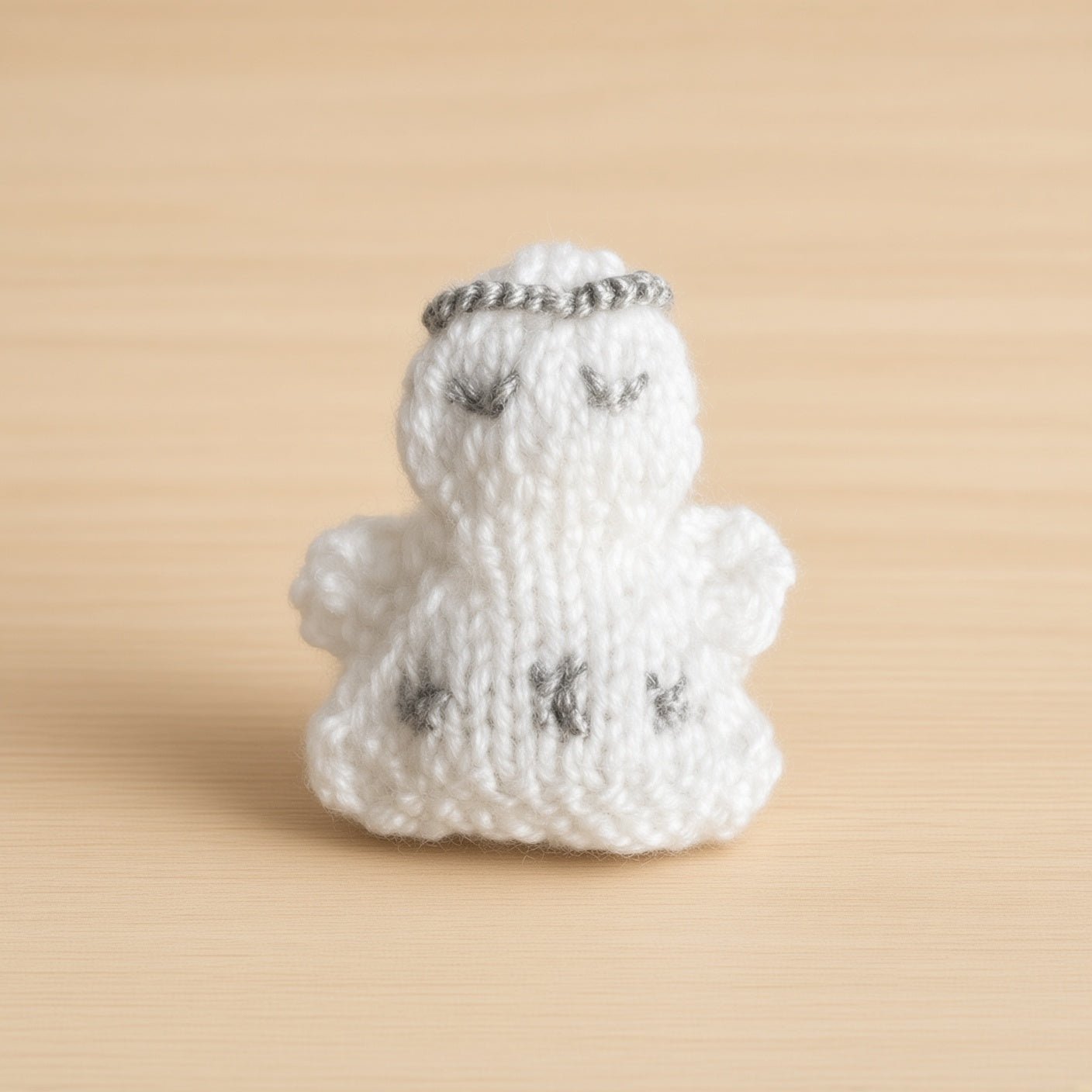 Angel Knitting Pattern PDF Download - Fitting in Knitting