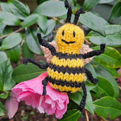 Bee Knitting Pattern PDF Download - Fitting in Knitting