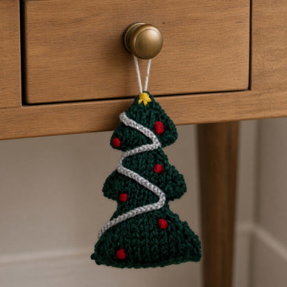 Little Christmas Tree Knitting Pattern PDF Download - Fitting in Knitting