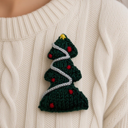 Little Christmas Tree Knitting Pattern PDF Download - Fitting in Knitting