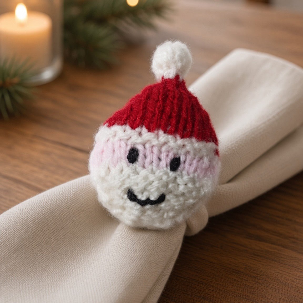 Santa Knitting Pattern PDF Download - Fitting in Knitting