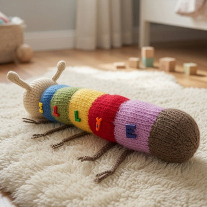 Caterpillar Knitting Pattern PDF Download - Fitting in Knitting