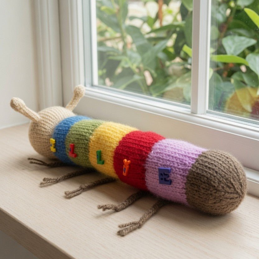Caterpillar Knitting Pattern PDF Download - Fitting in Knitting