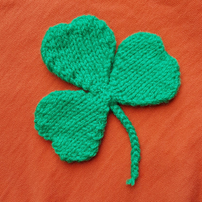 Shamrock Knitting Pattern PDF Download - Fitting in Knitting