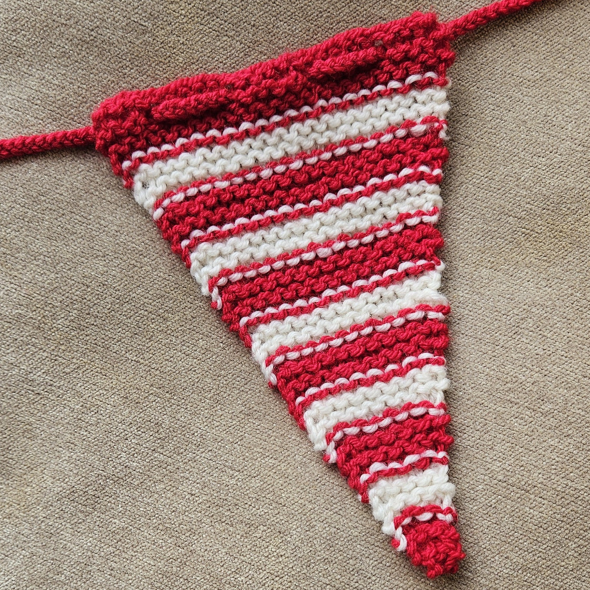 Bunting Knitting Pattern PDF Download - Fitting in Knitting