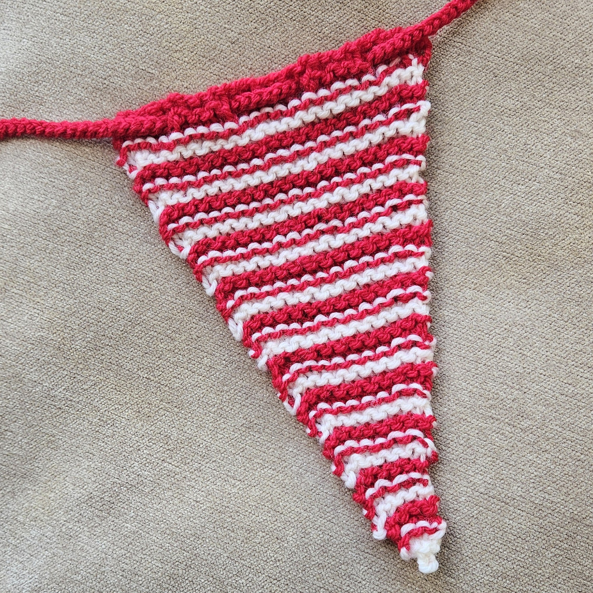 Bunting Knitting Pattern PDF Download - Fitting in Knitting