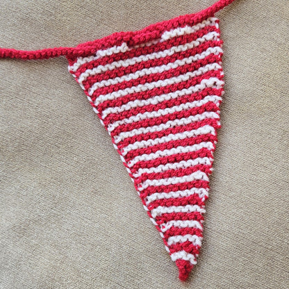 Bunting Knitting Pattern PDF Download - Fitting in Knitting