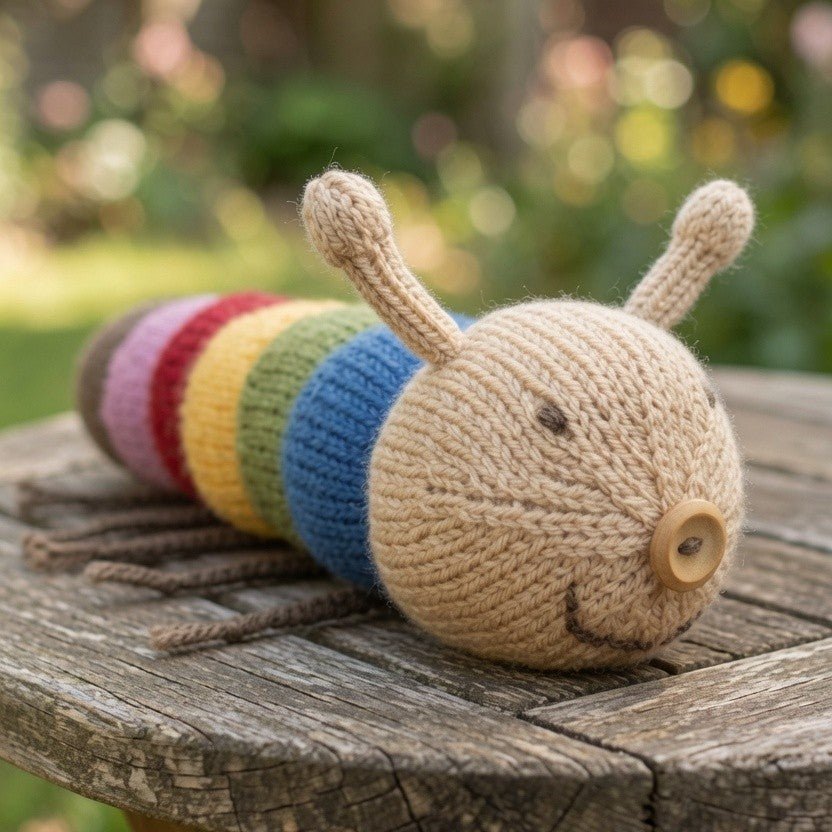 Caterpillar Knitting Pattern PDF Download - Fitting in Knitting