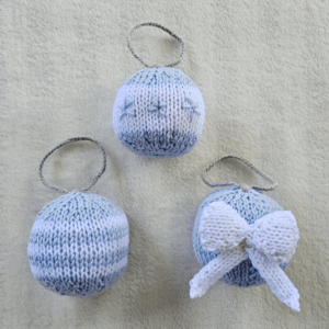 Bauble Knitting Pattern PDF Download