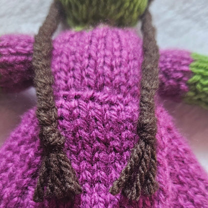 Witch Knitting Pattern PDF Download - Fitting in Knitting