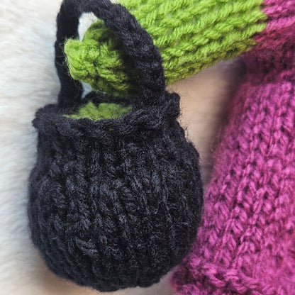 Witch Knitting Pattern PDF Download - Fitting in Knitting