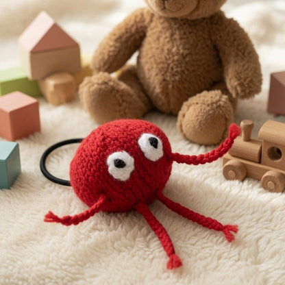 Red Nose Knitting Pattern PDF Download - Fitting in Knitting