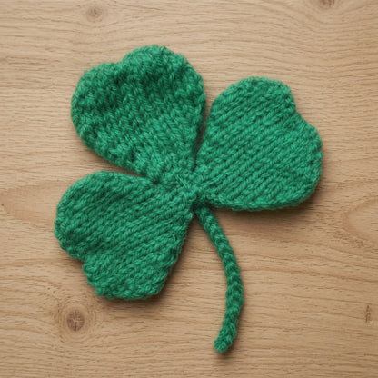 Shamrock Knitting Pattern PDF Download - Fitting in Knitting